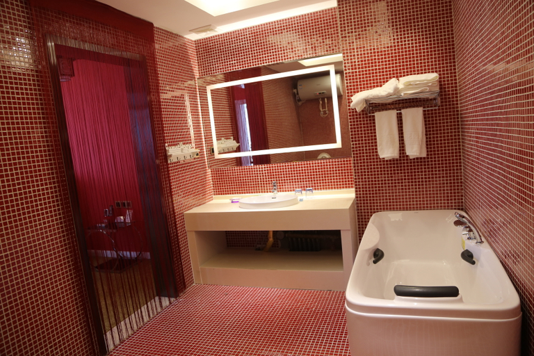 Bathroom, 인하이 가든 호텔(Yinhai Garden Hotel), Tianjin