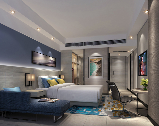 Bedroom 2, Chonpines Hotel (Xuwen Square Jinhui), Zhanjiang