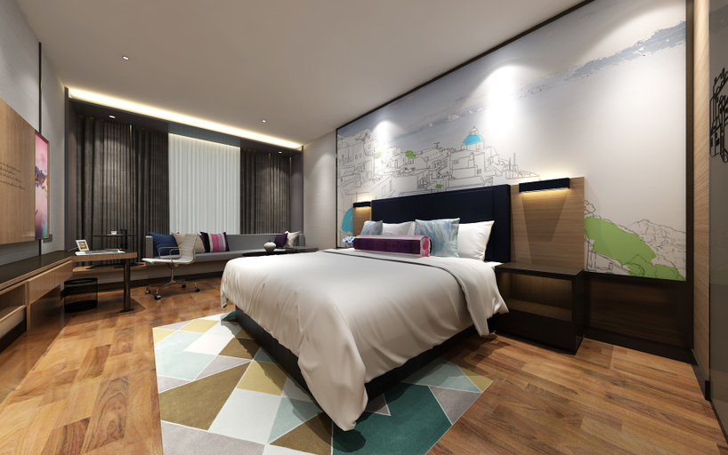 Bedroom, Jinhao International Hotel (Changsha Station Amiling Subway Station Store), Changsha