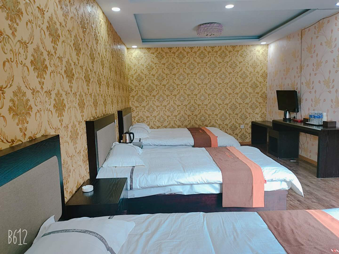 Bedroom 4, ジュンイーチェーンホテル(張家口宣化鉄道駅)(Junyi Hotel(Zhangjiakou Xuanhua Railway Station)), Zhangjiakou