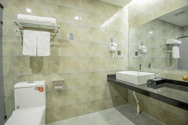 Bathroom, Ripple Yun Hotel (Jinzhong Huitong North Road), Jinzhong