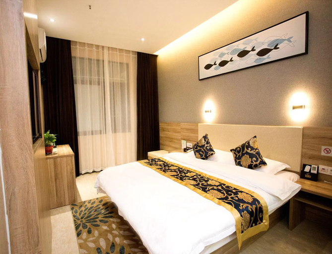 Bedroom 2, Shell Hotel (Hefei Changjiang West Road Nangang Subway Station), Hefei