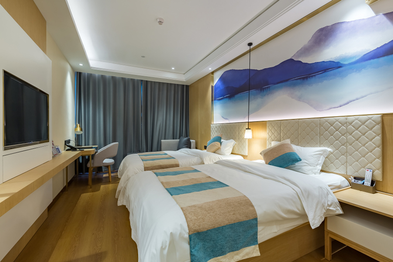 Bedroom 2, GreenTree Inn (Xuzhou High-Speed Railway Station West Exit Branch), Xuzhou