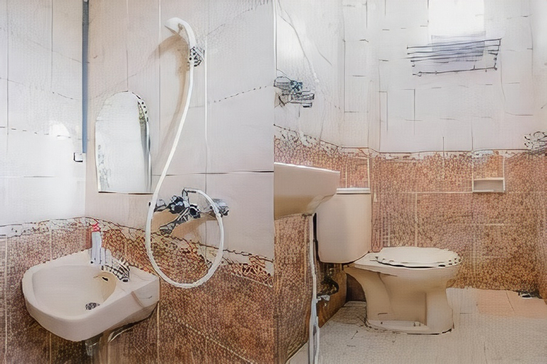 Bathroom 3, Hotel Ardellia, Bandung