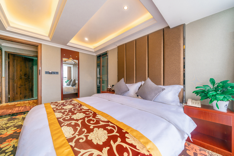 Bedroom 2, Lin Xuan residence hotel, Guiyang