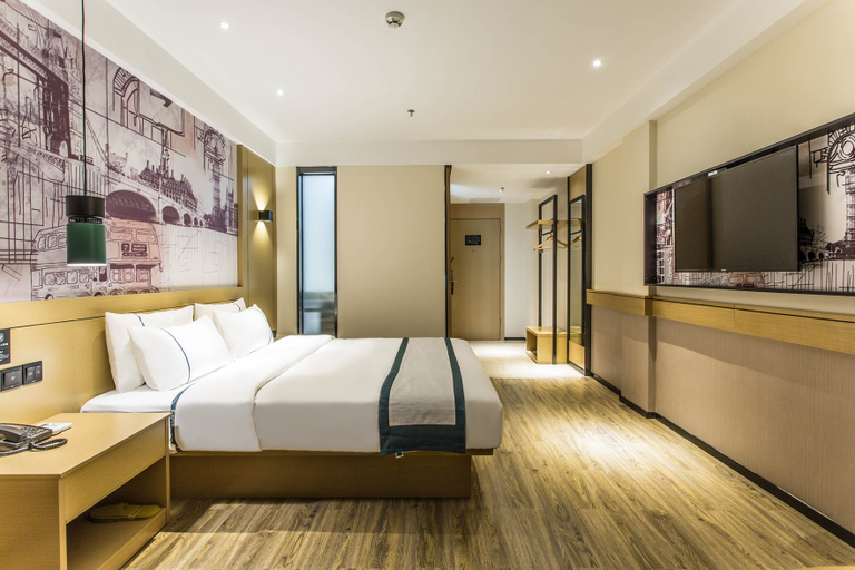 Bedroom 2, City Comfort Inn Hezhou Zhongshan Central Square, Hezhou
