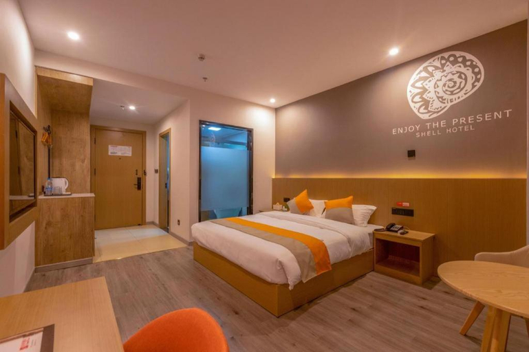 Bedroom 2, Shell Hotel Wuxi Gonghu Avenue Vientiane City, Wuxi