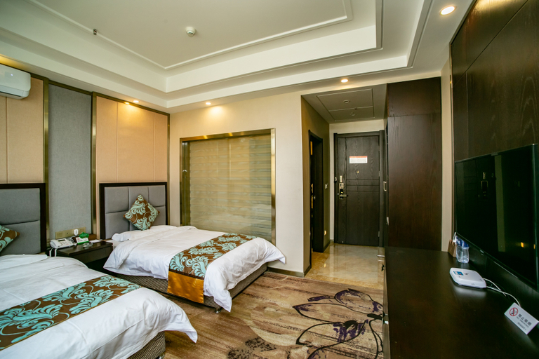 Bedroom 2, Jinfenghu Hotel, Baiyin