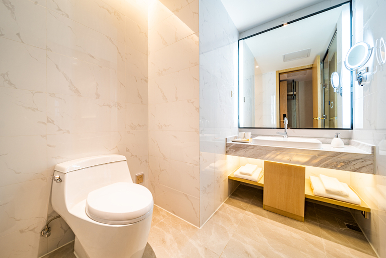 Bathroom 3, Kyriad Marvelous Hotel Heyuan Jianji Wanda Plaza, Heyuan