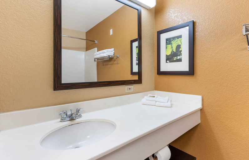 Bathroom 4, Extended Stay America Suites Dublin Hacienda Dr, Alameda