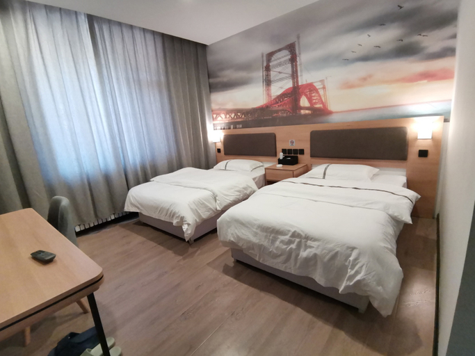 Bedroom 2, Junyi Hotel(Dezhou Pingcheng Bus Station), Dezhou
