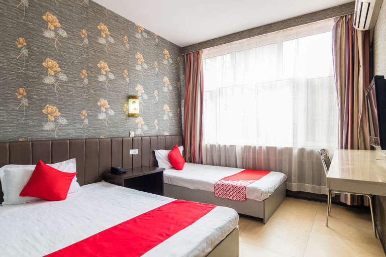 Bedroom 3, Yuhua Pavilion Leisure Hotel, Qiqihar