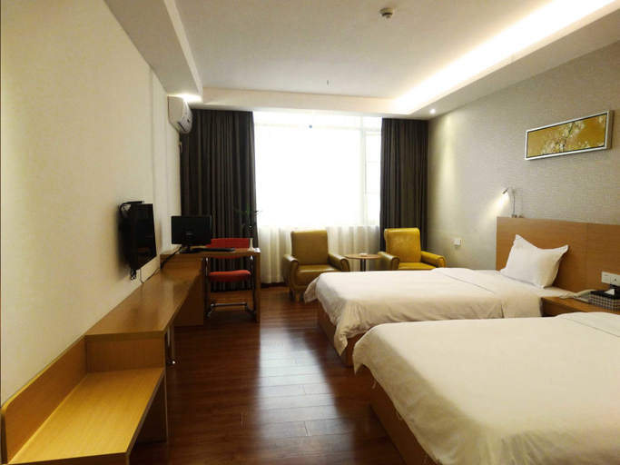 Bedroom 2, Shilun Hotel (Dongguan Shipai Lifeng Garden), Dongguan