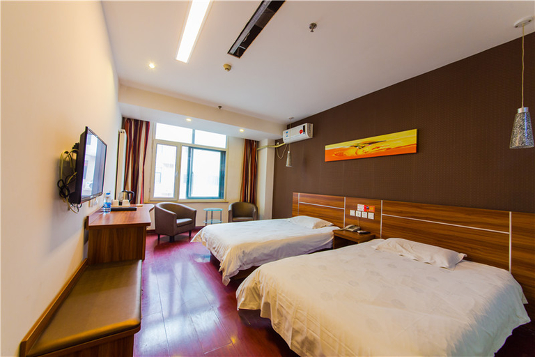 Bedroom, Star hotel (shijiazhuang new railway station store), Shijiazhuang