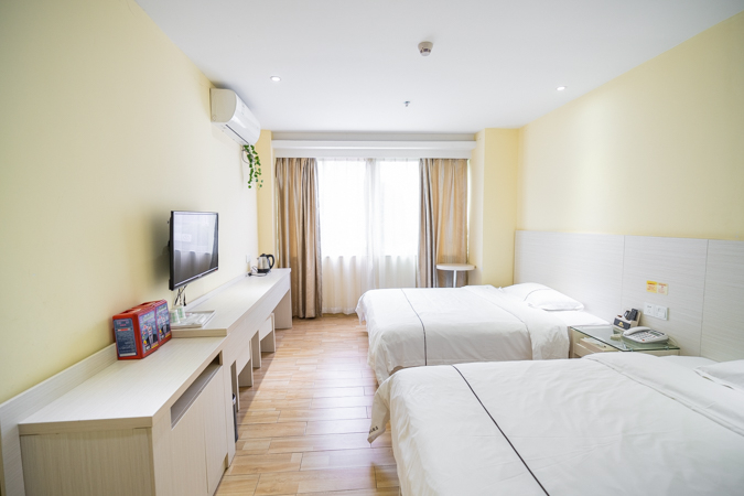 Bedroom 2, City Boutique Hotel (Shenzhen Xili Metro Station), Shenzhen