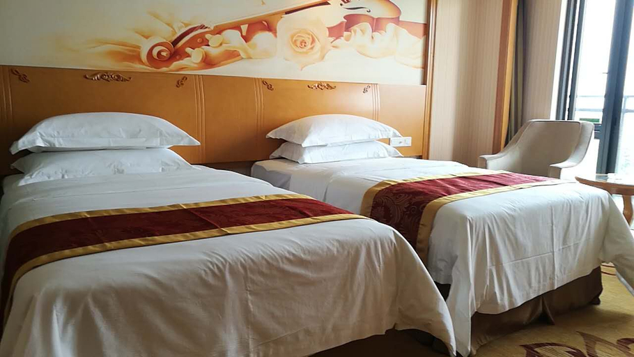 Bedroom 2, Vienna Hotel Guangdong Jiangmen Yingbin Avenue, Jiangmen
