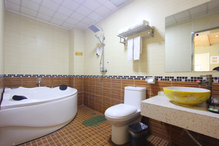 Bathroom 3, Weihai 37-degree Space Fashion Theme Hotel, Weihai