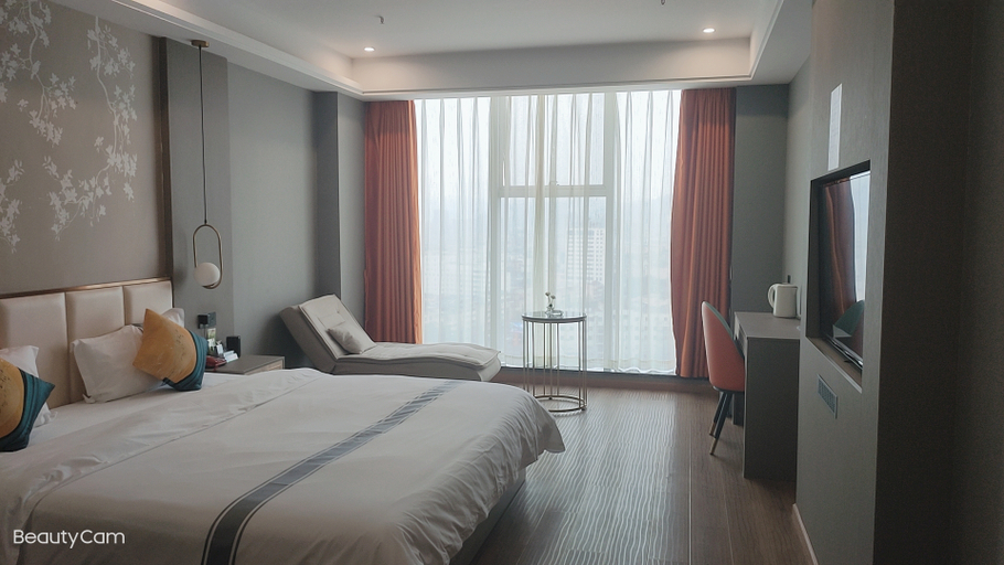 Bedroom 2, Renshou Tiansheng Holiday Hotel, Meishan