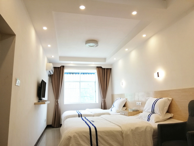 Bedroom 2, San Yi Apartment Hotel, Mianyang