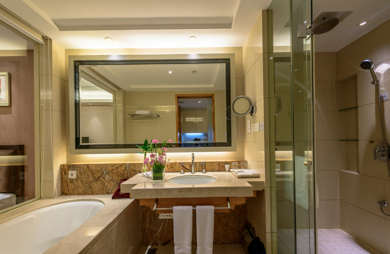 Bathroom, Lvcheng Lanwan Holiday Hotel, Hangzhou