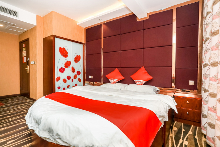 Bedroom 2, Bazhong Wanlai Guest Hotel, Bazhong