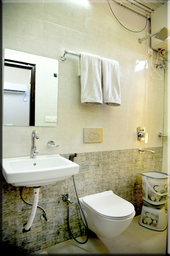 Bathroom 4, Hotel Mani, Ujjain