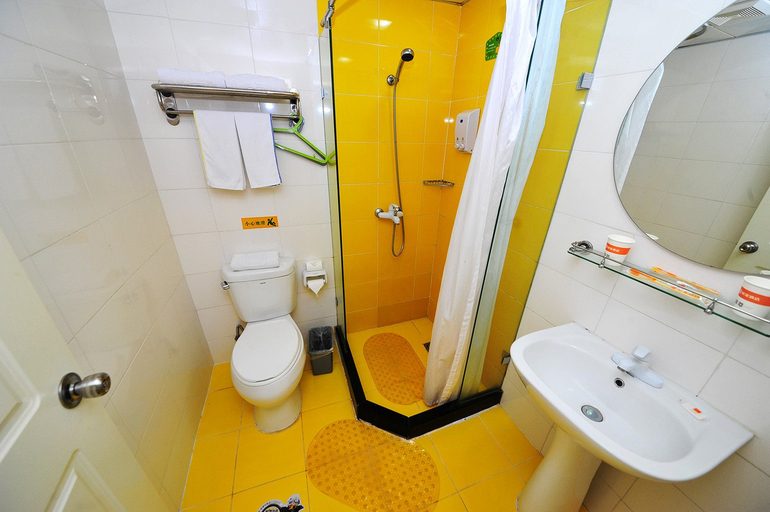 Bathroom 2, Homeinn Pebble Hotel (Longyan Railway Station Luoqiao), Longyan