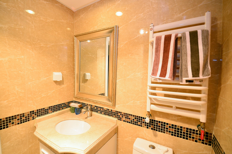 Bathroom 3, Dadong Apartment Hotel, Xuzhou