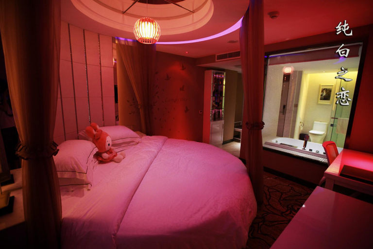 Bedroom, Bin Li Uptown Hotel, Yibin
