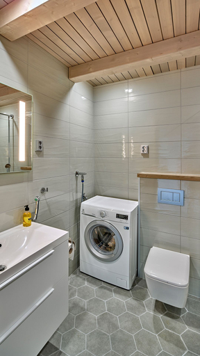 Bathroom 3, Naava Chalet Huoneistot, Southern Ostrobothnia