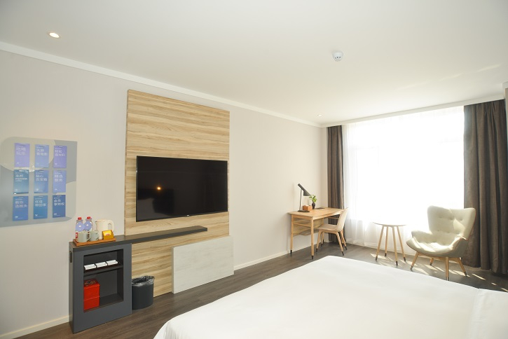 Bedroom 2, Hanting Premium Hotel Guangrao Four Seasons Flower City, Dongying