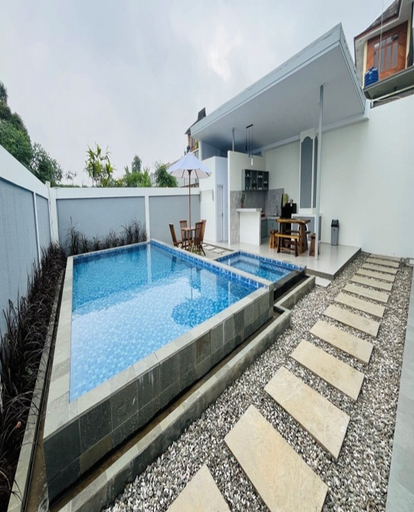 Pool, Cozzy Villa Cempaka MJ Pangalengan, Bandung