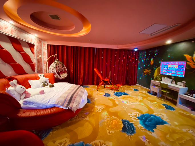 Bedroom 4, Shell Hotel Xuzhou Suining County Pedestrian Street, Xuzhou