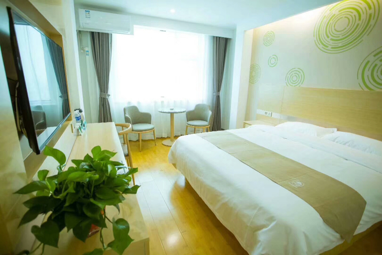 Bedroom 2, GreenTree Inn, Baoding