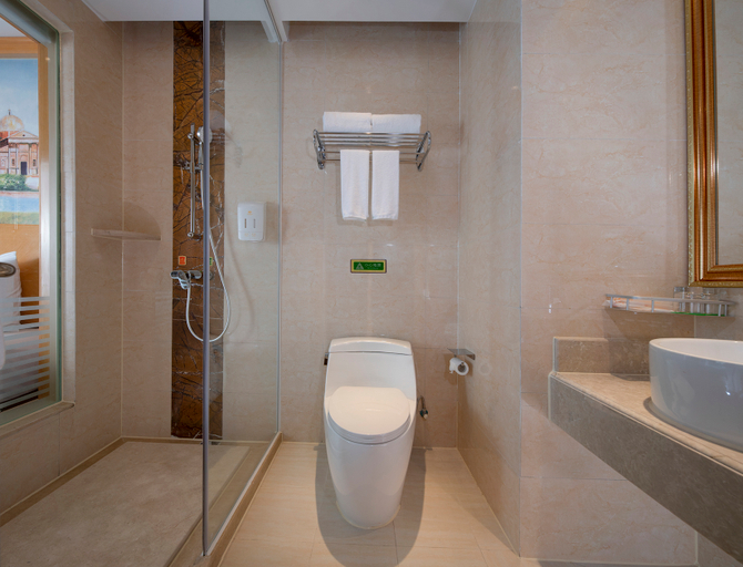 Bathroom 3, Vienna Hotel Shenzhen Henggang Metro Station, Shenzhen