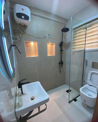 Bathroom 4, HOTEL SYLVIA, Enugu North