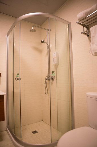 Bathroom, スーパー 8ホテル（蘇州木瀆影視城金山南路）(速8酒店（苏州木渎影视城金山南路店）), Suzhou