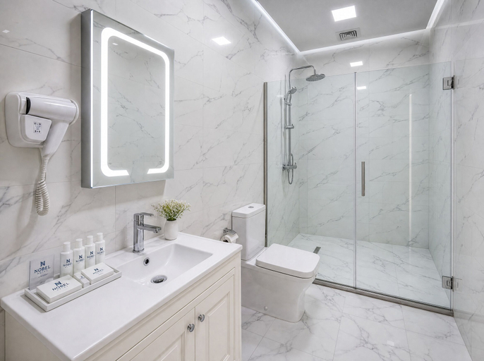 Bathroom 3, Nobel Hotel, Baku