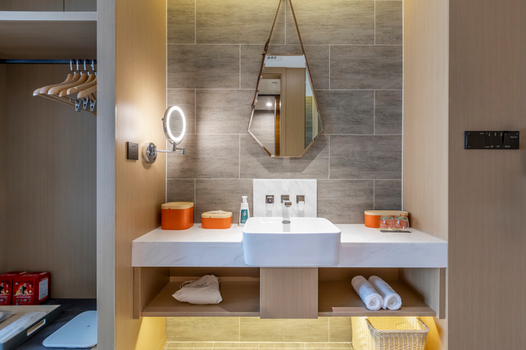 Bathroom 2, Atour Hotel Shijiazhuang Art Center, Shijiazhuang