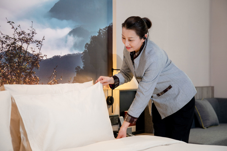 Bedroom, ホテル（), Tianshui