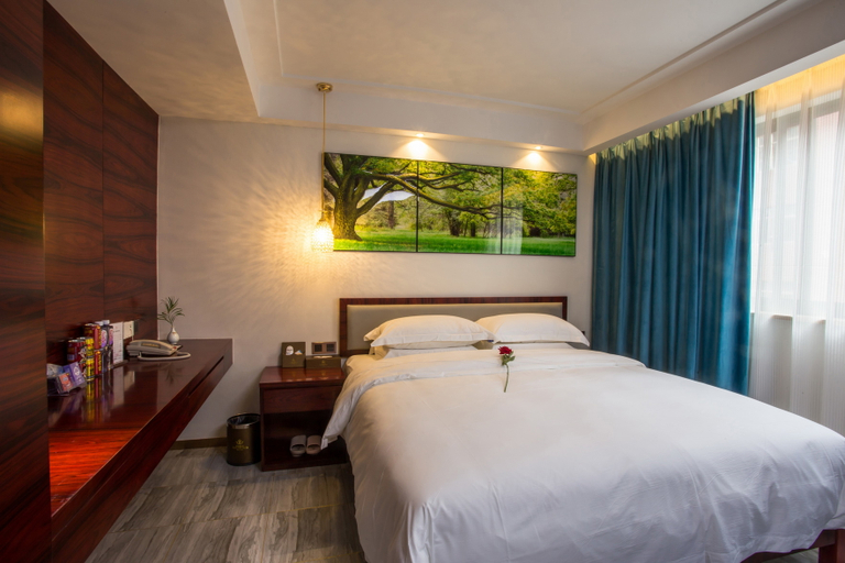 Bedroom 2, Weiman Seven Star Hotel (Changsha Xingsha Sany Heavy Industry Store), Changsha