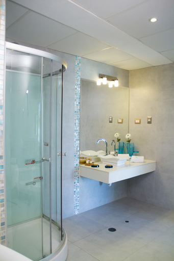 Bathroom 4, ホテル マレスタ ロッジ - ホテル アソシアード カサ アンディナ, Santa
