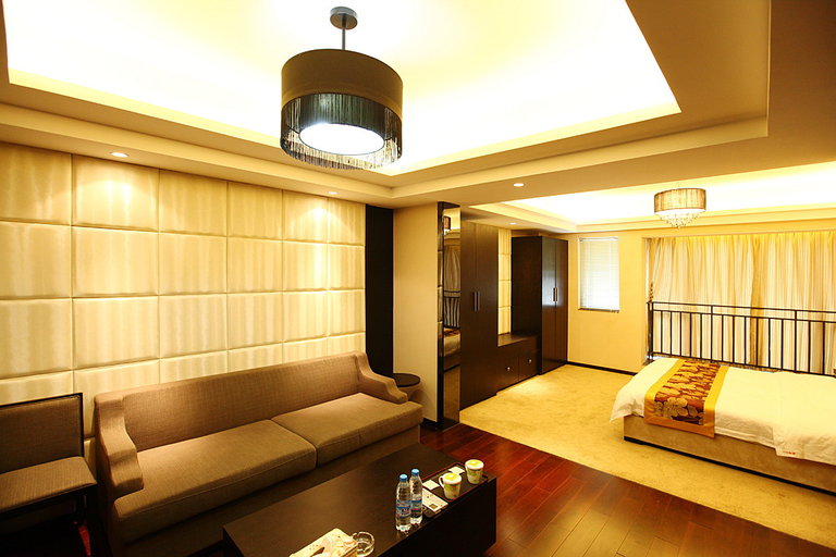Bedroom, Binyue Hotel Apartment (Chengdu New Convention and Exhibition Center), Chengdu