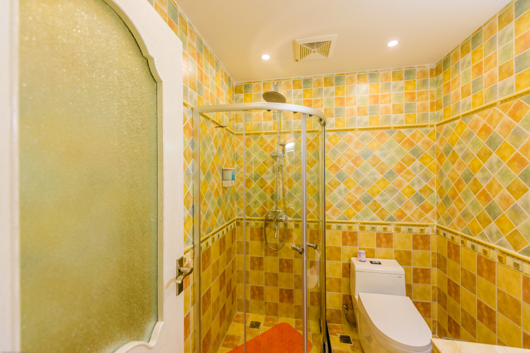 Bathroom 2, Teddy Bear Boutique Hotel, Leshan