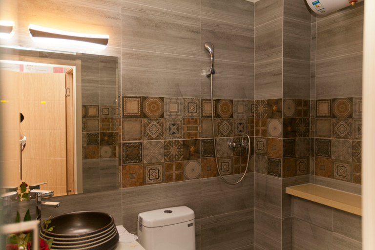 Bathroom 3, Hepuwu Japanese-style Hotel, Dalian