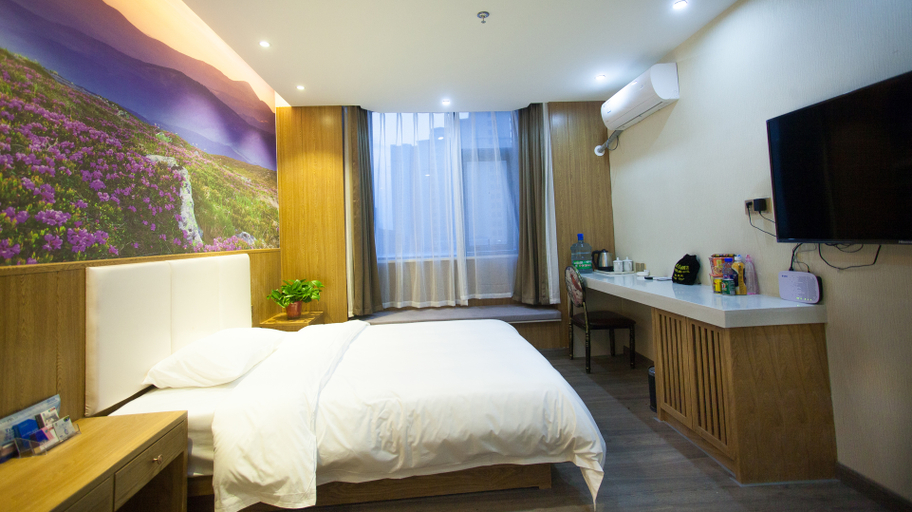 Bedroom, 팡위안 체인 호텔 (탕허 런민로)(Fangyuan chain hotel (Tanghe Renmin Road)), Nanyang