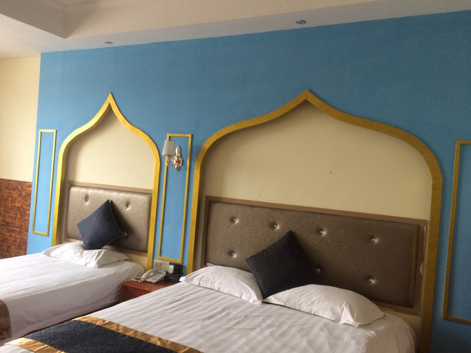 Bedroom, Fuyuan Baihe Chain Hotel Wuhan Hankou North, Wuhan