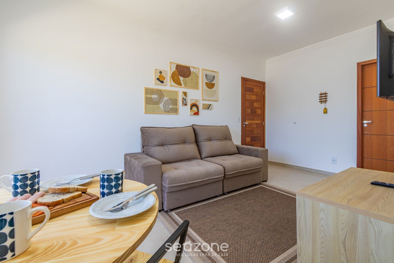 Living area, 2-bedr Apt With Pool, 850m From the Beach Pdm005, Porto Seguro