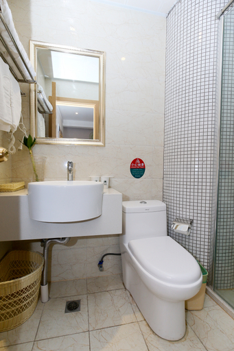 Bathroom 3, Greentree Sunshine 100 Express Hotel, Tianjin