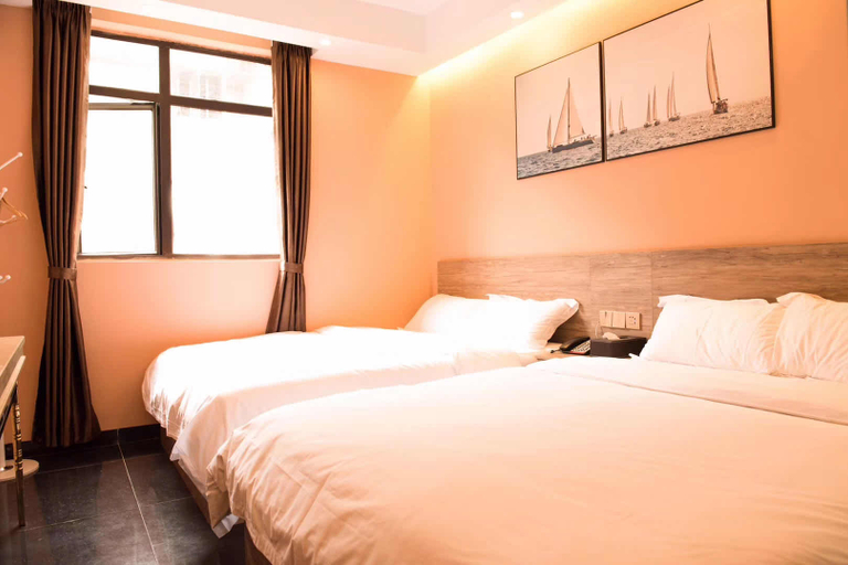 Bedroom 2, Huajun Yuyue Hotel 珠海華駿榆悅飯店, Zhuhai